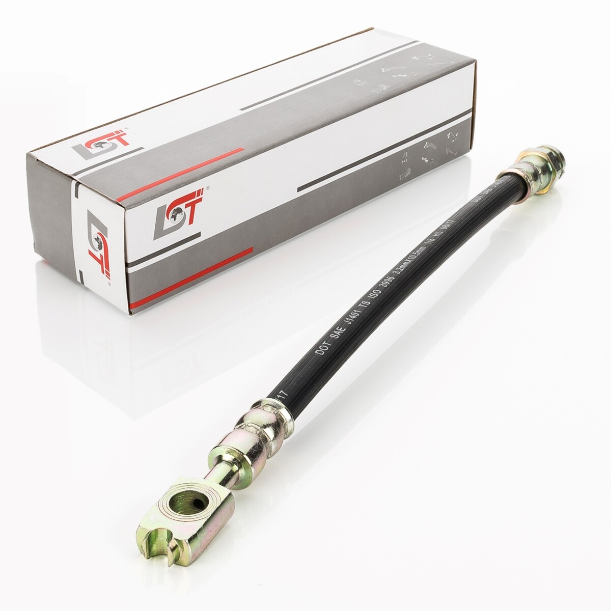 1x Brake Hose Rear for VW TOURAN SCIROCCO - 265 mm