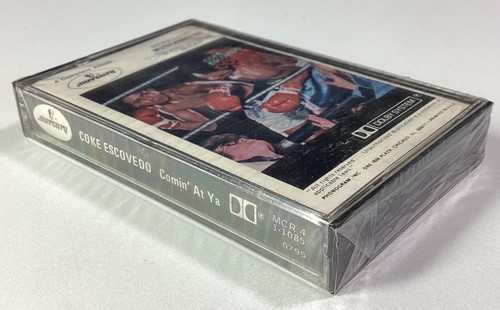 Coke Escovedo Comin’ At Ya Cassette Tape 1976 NOS SEALED Very Rare Mercury Dolby - Picture 2 of 14