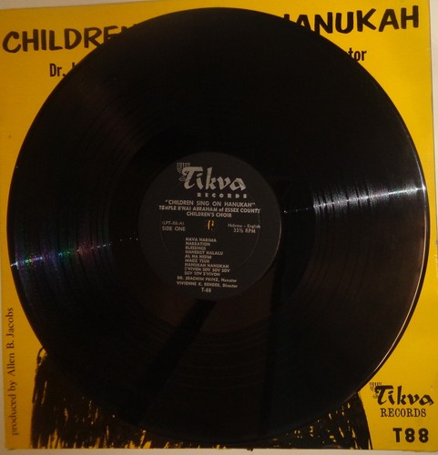 Kinder singen an Chanukka LP - Tempel B'nai Abraham von Essex County Schulchor - Bild 3 von 6