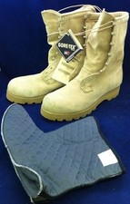NEW USGI GORTEX TAN SUEDE INTERMEDIATE COLD WET WEATHER BOOTS 14.5  15.5