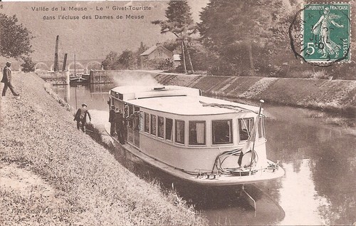 Carte Postale Ancienne Lozère – Langogne, L'Écluse, Quartier Des Laveuses – 1900s
