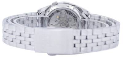 Seiko 5 Automatic Stainless Steel Dark Blue Dial Day/Date SNK357K1