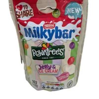 Milkybar jelly and ice cream to share pouch 95gm x18 full box bestbefore 30.4.25