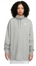 Women's Nike Sportswear Club Fleece Oversized Mock-Neck Sweatshir