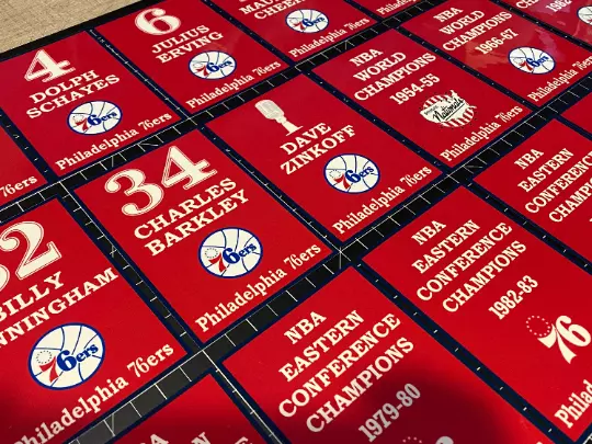 Philadelphia 76ers Retired Numbers