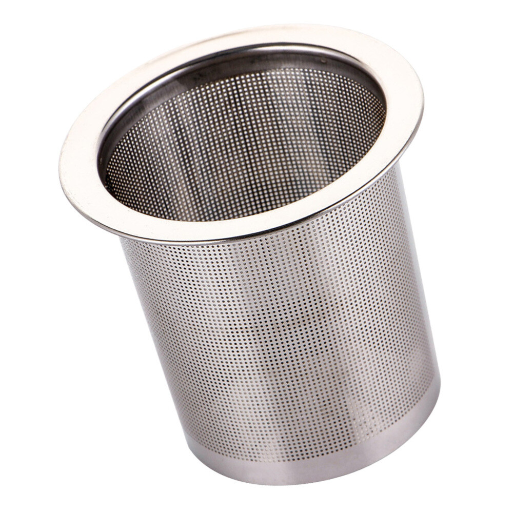 10pcs Stainless Steel Tea Strainer Filter Mesh Basket Loose Leaf - Foto 11