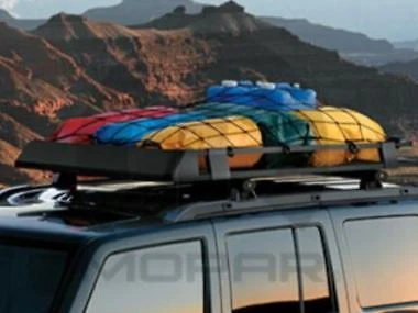 05-20 Chrysler Dodge Fiat Jeep Ram The Web Net Roof Basket Cargo Net Mopar New  - Image 3 of 3