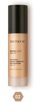 Vitamin C Hydra Comfort FoundatioN SPF20 Tone 02 30ML SkinCare MakeUp