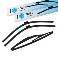 You.S Scheibenwischer SET Vorne+Hinten FüR Mercedes C-KLASSE T-Model (S204) -NEU