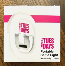 T-Mobile Tuesdays promotional: Portable selfie light, New