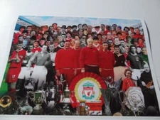 LIVERPOOL FC LEGENDS BILL SHANKLY BOB PAISLEY JOE FAGAN GERRARD LIDDELL DALGLISH