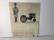 1963 AMF Junior Products Print Ad. Tractors, Fire Engines, Scat Cars and Etc.