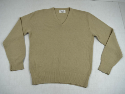 Vintage Sweater Christian Dior Size M 80s Sandy Beige Textured