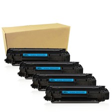 Cartuchos de tóner 4 PK CB435A 35A para impresora HP LaserJet P1002 P1003 P1005 P1006