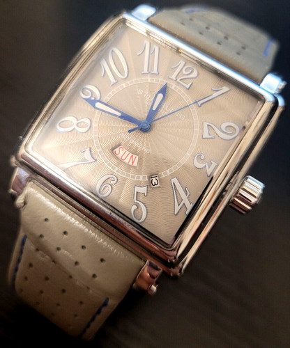 ️🔥RARE Stuhrling Original ST90040 Automatic Day Date Watch