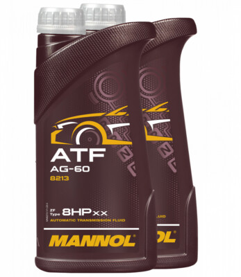 Getriebeöl MANNOL ATF AG60 Automatic 2 X 1 Liter für Audi BMW Jaguar Volvo VW