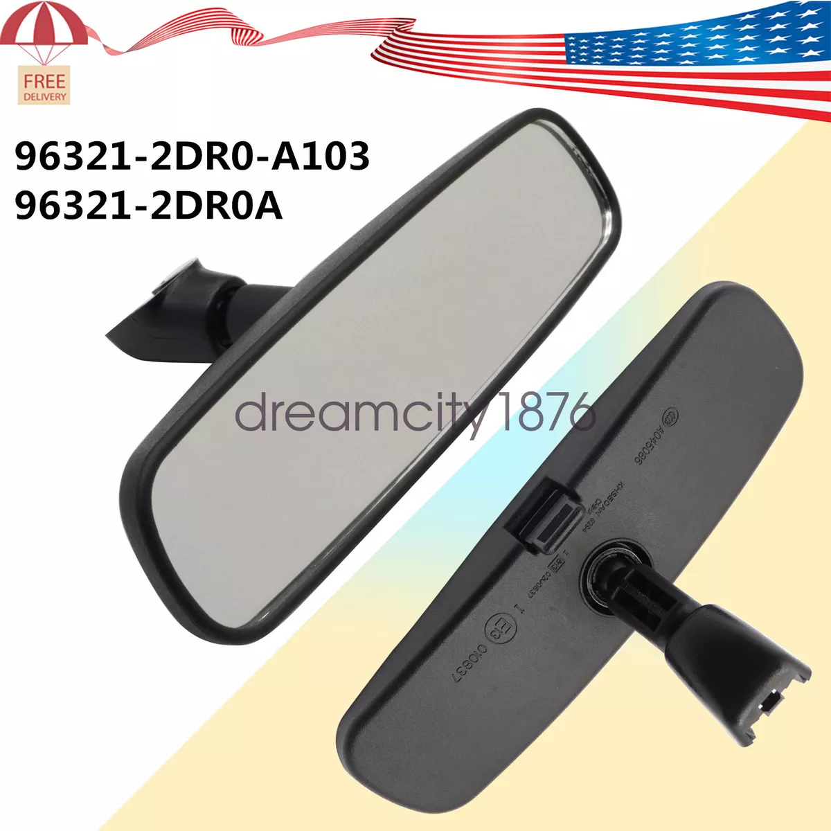 2012 nissan sentra rear view mirror deals