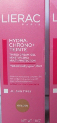 Lierac Hydra-Chrono Tinted Cream-Gel Moisturizing Multi-Protection  Golden /Dore