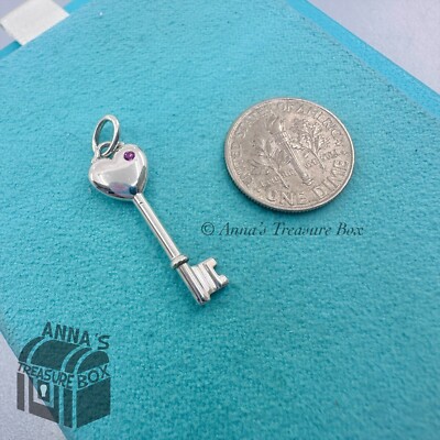 Tiffany & Co. 鍵型チャーム 925シルバー Tiffany & Co. 925 Silver 1.25