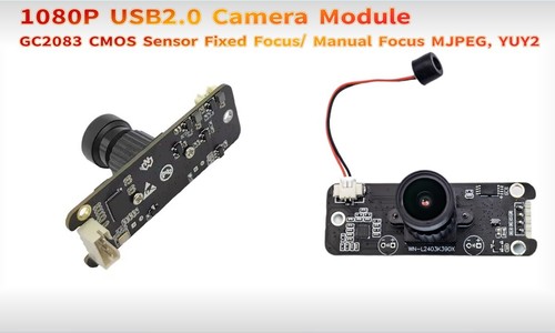 HD 1080P USB Camera Module 2MP Webcam GC2083 Sensor 1920x1080 30fps Fixed Focus - Zdjęcie 8 z 9