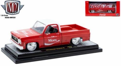 M2 MACHINES 1973 CHEVROLET CHEYENNE 10 SQUAREBODY 1:24 COCA-COLA MOM - Picture 3 of 4