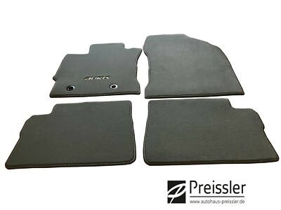 ORIGINAL TOYOTA AURIS E18 STOFF FUSSMATTEN SATZ SET VORNE HINTEN