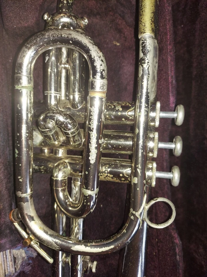 Selmer Signet Cornet,美国,比赛状况良好,身体状况良好 — 第 4/4 张图片