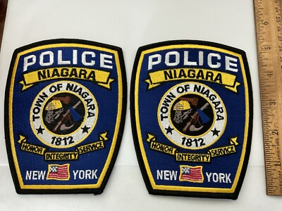 #ad #ad Niagara Police New York collectable patch set full size new $8.95