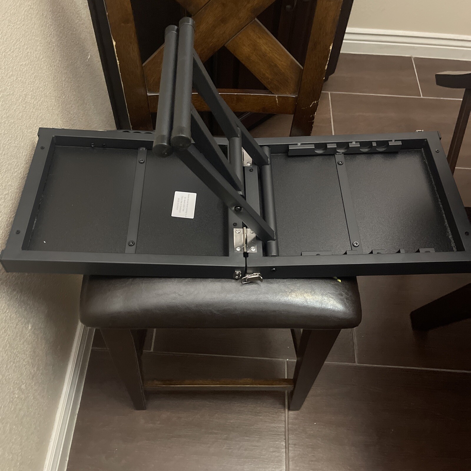 Dog Ramp, 32'' Long Portable Pet Stair Ramp with Non-Slip Rug Surface To 30lbs