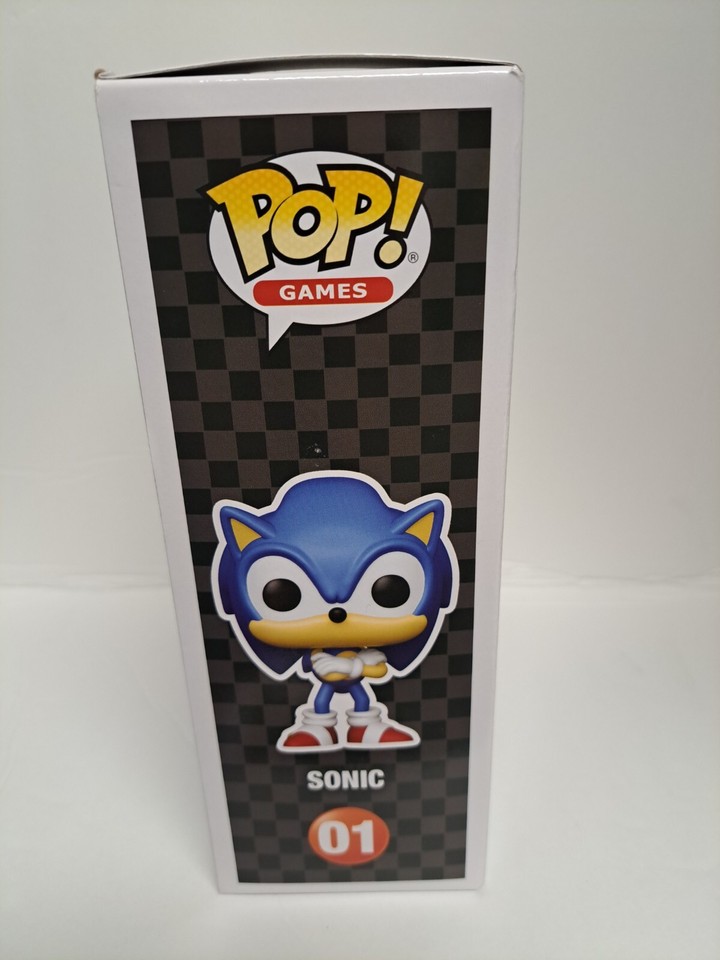 FUNKO POP! GAME COVER: SONIC THE HEDGEHOG - Édition Exclusive USA (neuf)