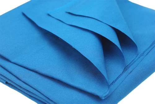 Tela por metros: 1 m de tela de algodón, 100 % algodón, azul azul, 155 cm de ancho - Imagen 3 de 4