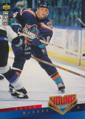 1995-96 Collector's Choice #404 BRYAN McCABE - New York Islanders