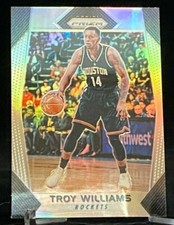 2017-18 Prizm Silver #259 Troy Williams Houston Rockets