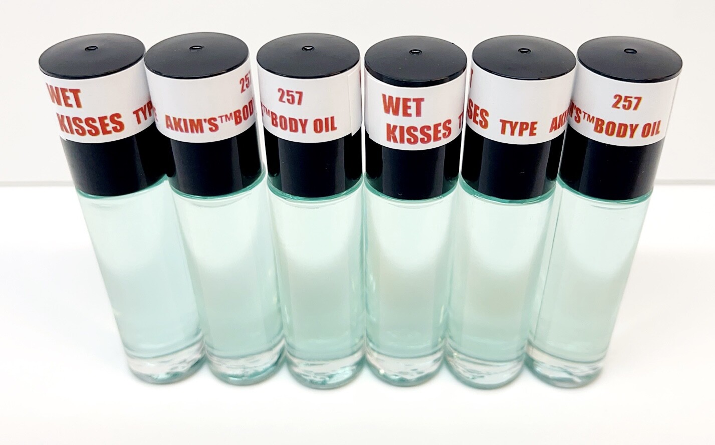 Akim's Perfume Body Oil 0.5 oz (6pc) WET KISSES eBay