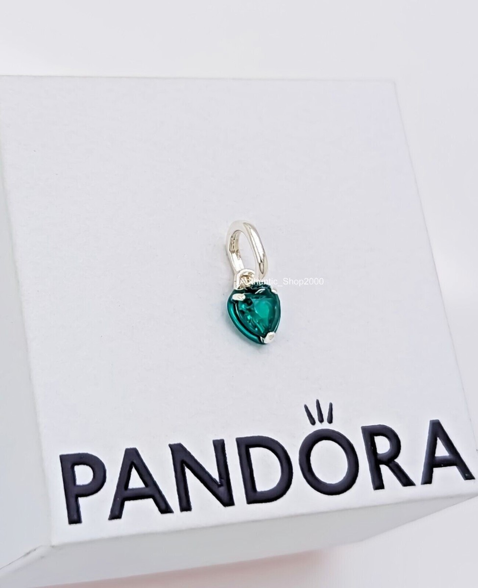 New 100% Authentic PANDORA ME Green Chakra Heart Mini Dangle Charm 