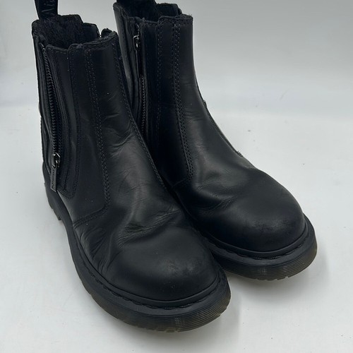 2976 Alyson DM s Wintergrip Chelsea Boots Black Dr. Martens Size 9 Women - Picture 2 of 8