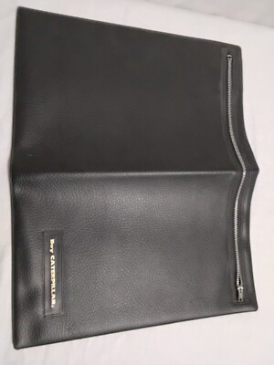 RARE CAT Buy Caterpillar Company Zippered Sales Salesman Vinyl Bag Vintage