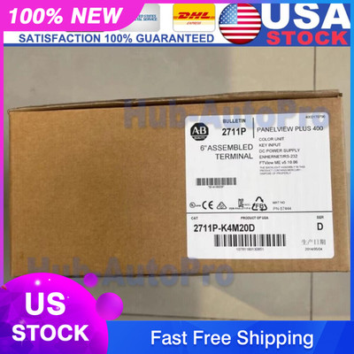 2711P-K4M20D New Allen-Bradley 2711P-K4M20D Panelview Plus 400 US Free Tax