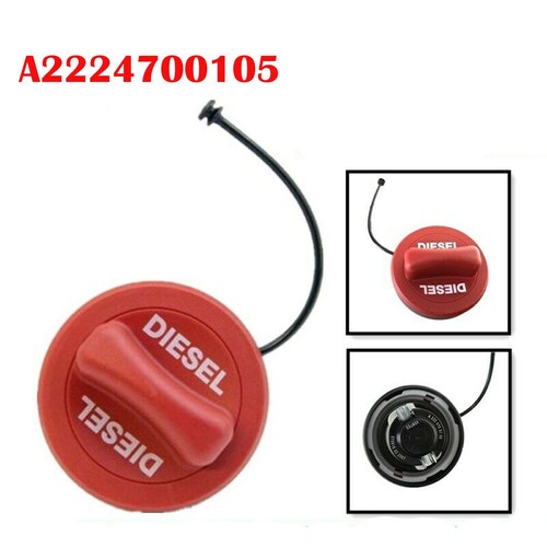 NEW Fuel Cap A2224700105 DIESEL For CLA CLASS W117 For GLA CLASS X156 Red - Picture 3 of 7