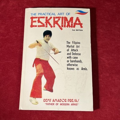 The Practical Art of ESKRIMA by Remy Presas (1994) Second Edition PB OG Tags