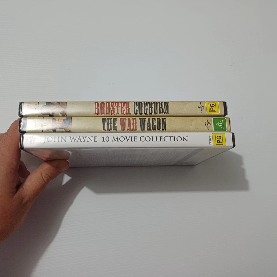 John Wayne 12 Movie Bundle Brand New, Sealed & Tracked Postage inc War Wagon - Image 3 of 4