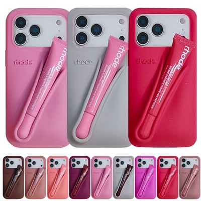Silikon Beauty Lip Case Handy-Schutzhülle Für iPhone17 Serie Mit Lippenpflege