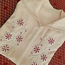 Moroccan Djellaba Women Caftan Traditional Muslim Dress Abaya Kaftan Jilbab Mode
