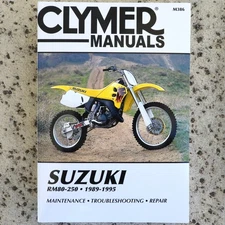 1989-1995 Suzuki RM 80 125 250 RM80 RM125 RM250 RMX250 RMX 250 REPAIR MANUAL