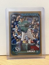 2024 Topps Luis Urias 1917/2024 GOLD Border #674 Seattle Mariners look!
