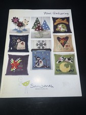 Wool Gathering Sam Sarah Design Applique Christmas Winter Craft Pattern Booklet