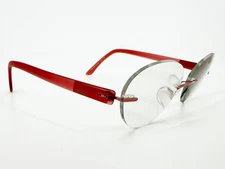 Silhouette 7608 Eyeglasses FRAMES 60553 Red ..[]17-140 Clear L553