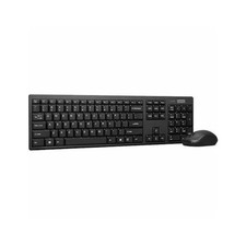 Lenovo 100 Wireless USB-A Keyboard and Mouse Combo, Black