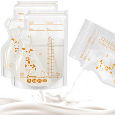 Breastmilk Storage Bag Freezer, 8.5 OZ / 40 Pcs Breast Milk Storage Bags Freezer
