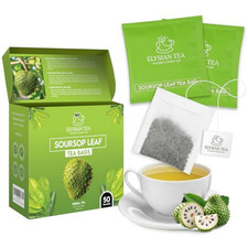 100 PACK Soursop Leaves Tea Bags Herbal Guanabana Graviola Annona Muricata, NEW